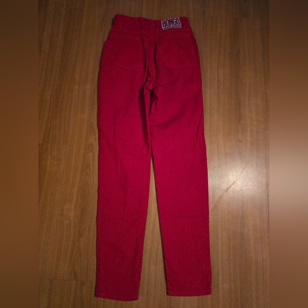 Bongo 90s Red Pants